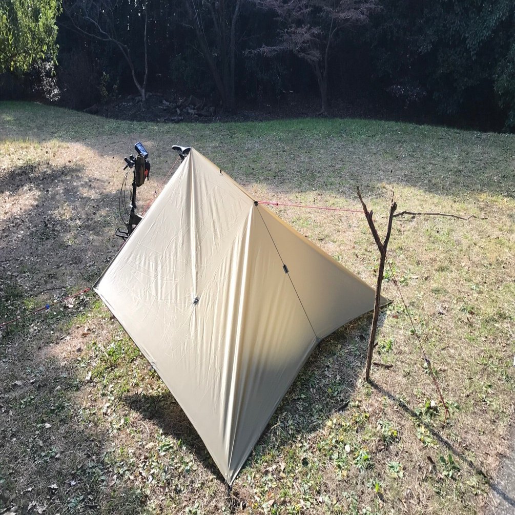 finetrack ゴージュタープ bythestern タープ（ゴージュタープ） | 国産アウトドアブランドのファイントラック