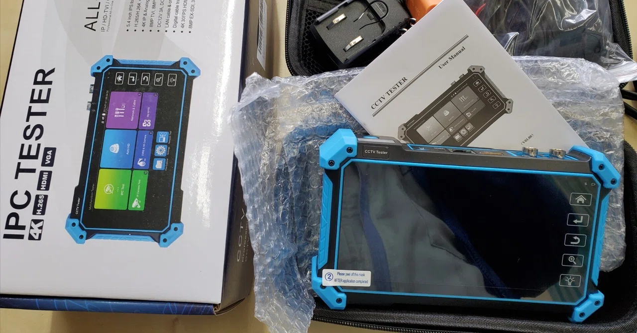 IPC-5200 Plus CCTV Tester Full 8MP IP CVI TVI AHD SDI Analog 6 in 1