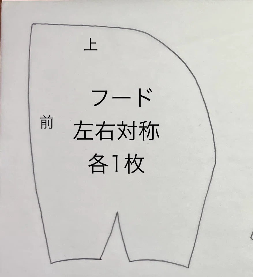るかっぷ用ケープを作った。（型紙の作り方など）｜カイエ
