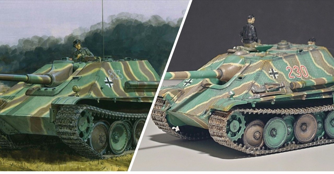 タミヤ 1/48 MMコレクション ヤークトパンサー 後期型212号車