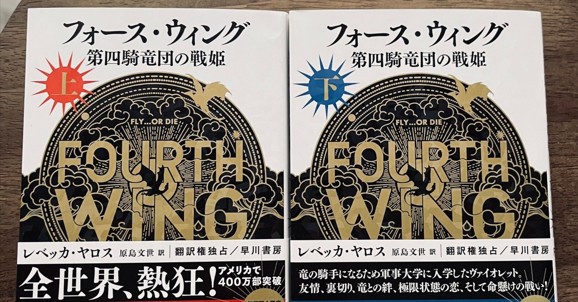 おとなのためのファンタジー『フォース・ウィング－第四騎竜団の戦姫