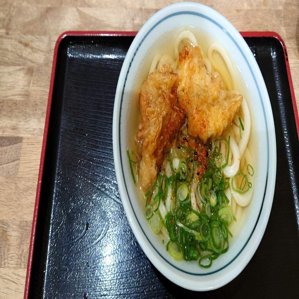京都駅構内のおいしいうどん「つくもうどん」｜Arie