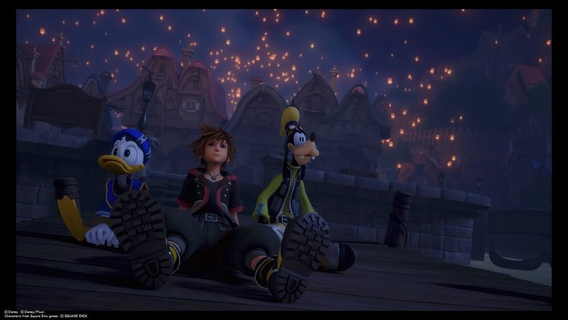Kingdom Hearts レビュー 欠陥のあるストーリーと自由な戦闘 赤い猫 Note