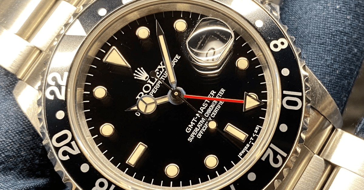 その他 yutan ロレックス(ROLEX)GMTマスター 16700 U番 トリチウム 赤青ベゼル