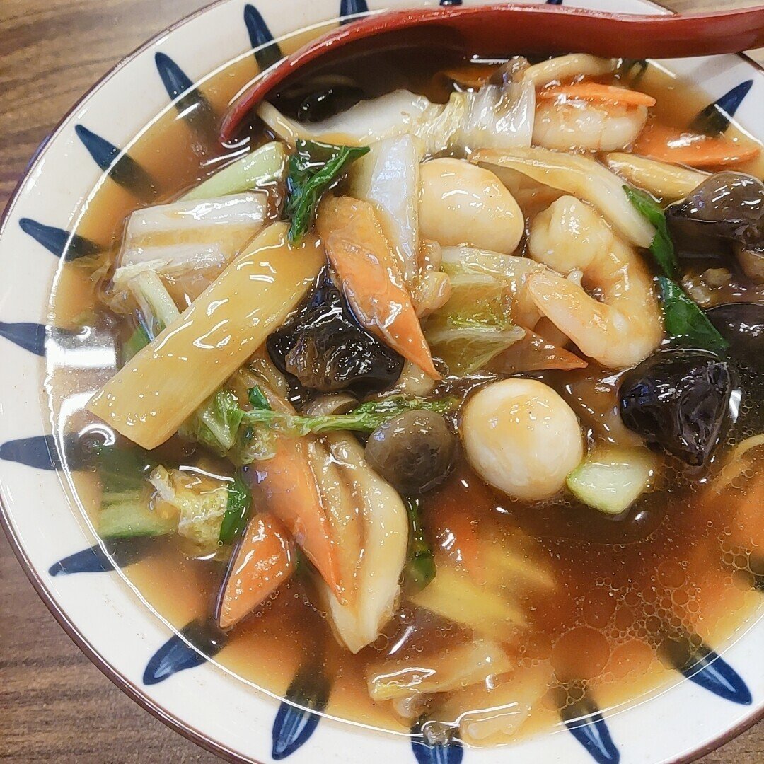 食品サンプル 見本 五目麺(五目ラーメン) 食品サンプル 見本 五目麺