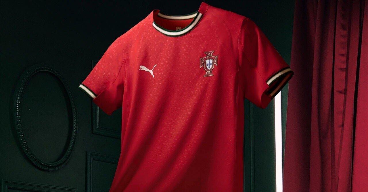 新品　ポルトガル代表　ユニフォーム　L 初のPUMA製！ポルトガル代表が2025新ユニフォームを発表｜Qoly LFB