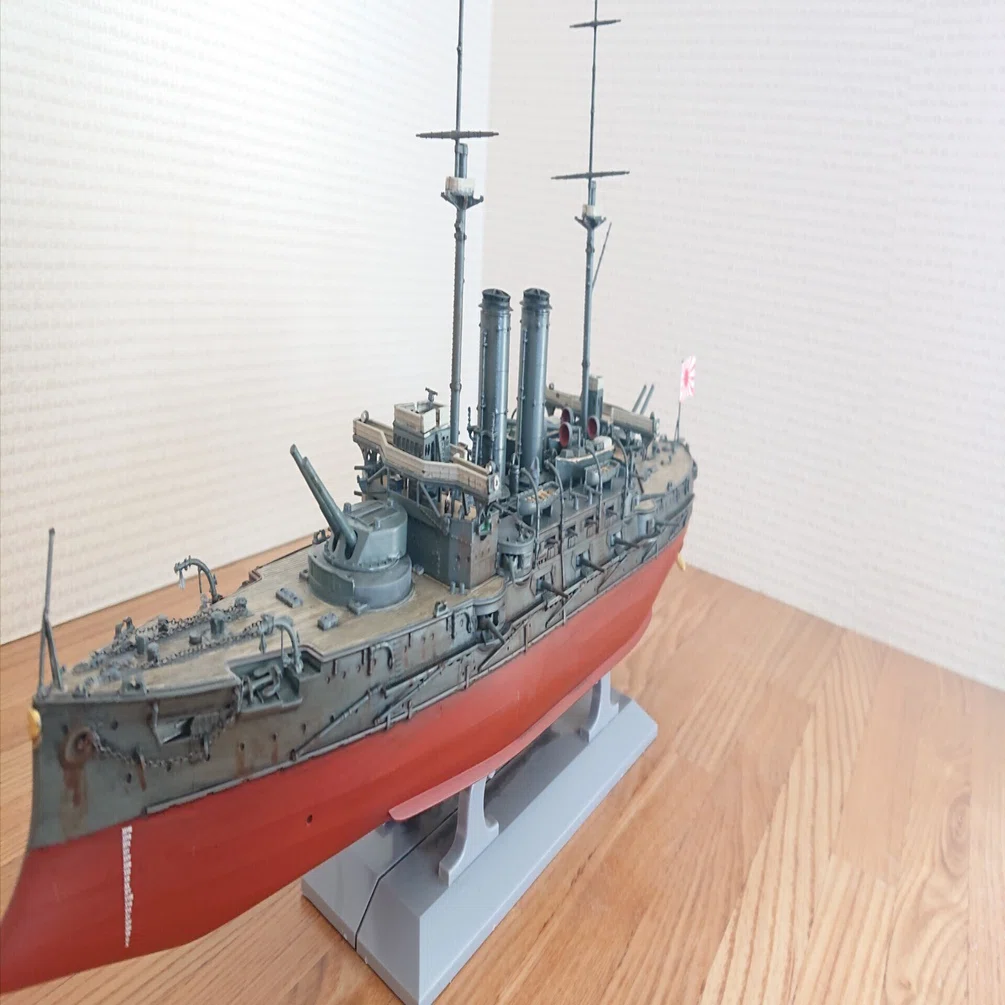 戦艦三笠 日本海海戦】戦艦三笠のプラモを作った｜やくしぃ博物館