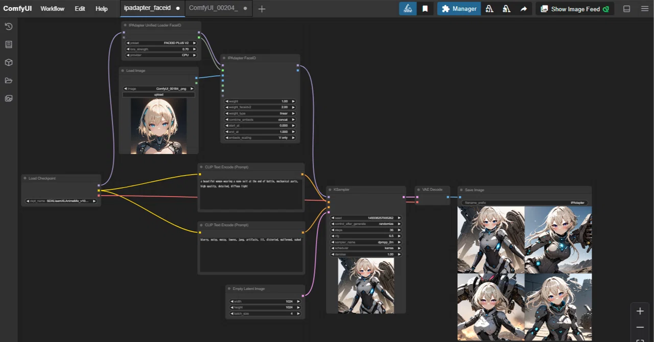 ComfyUI IPAdapter FaceID を使うためにはまずinsightfaceからインストールしよう|Yuki