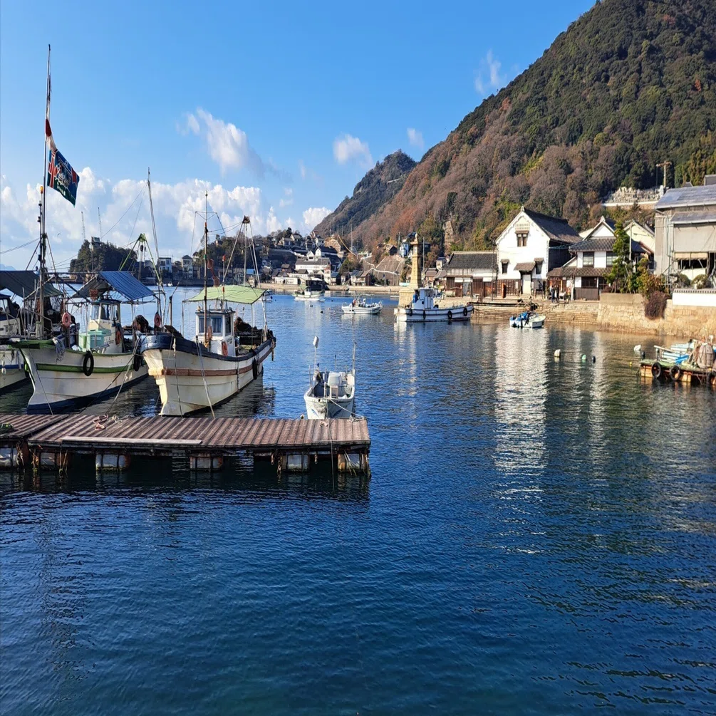 鞆の浦に行きました、街並み、義昭、そして今日も「港」｜ヨあら