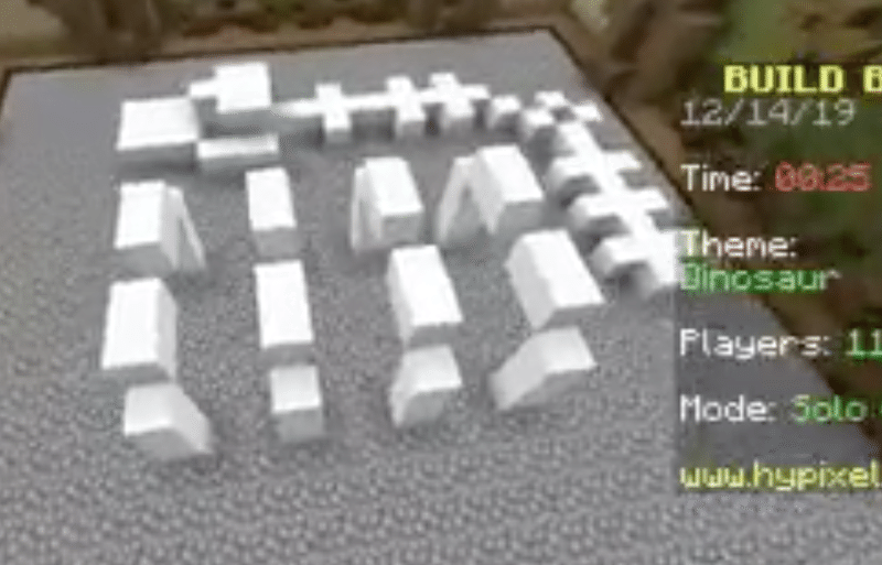 チャットログ１ Build Battle Hypixel Minecraft Ks連合 Note