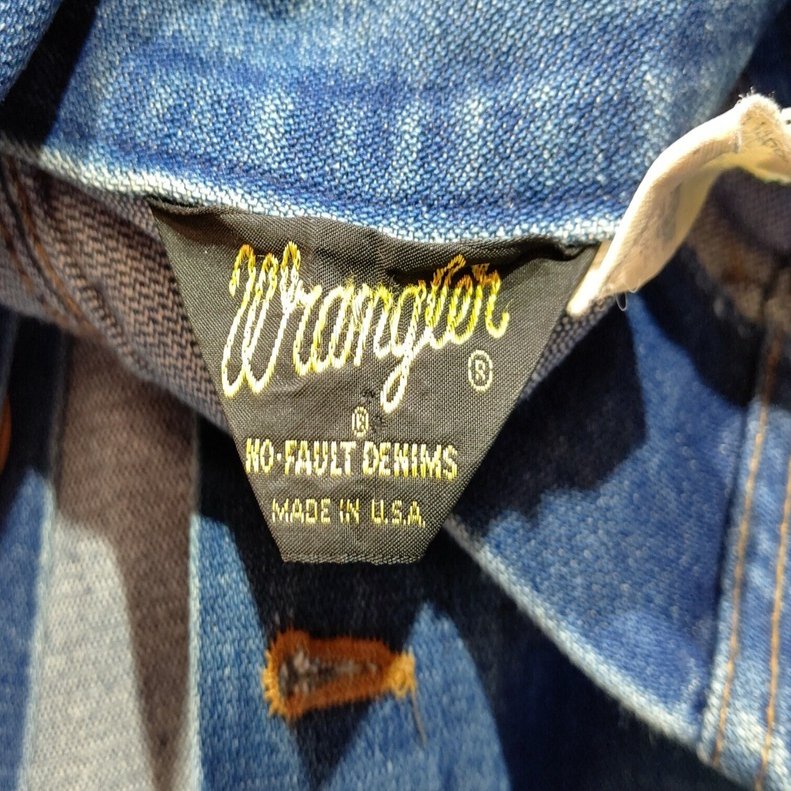 🐎Wranglerの136MJ👖Gジャンをレスキューした💖 黒三角タグ