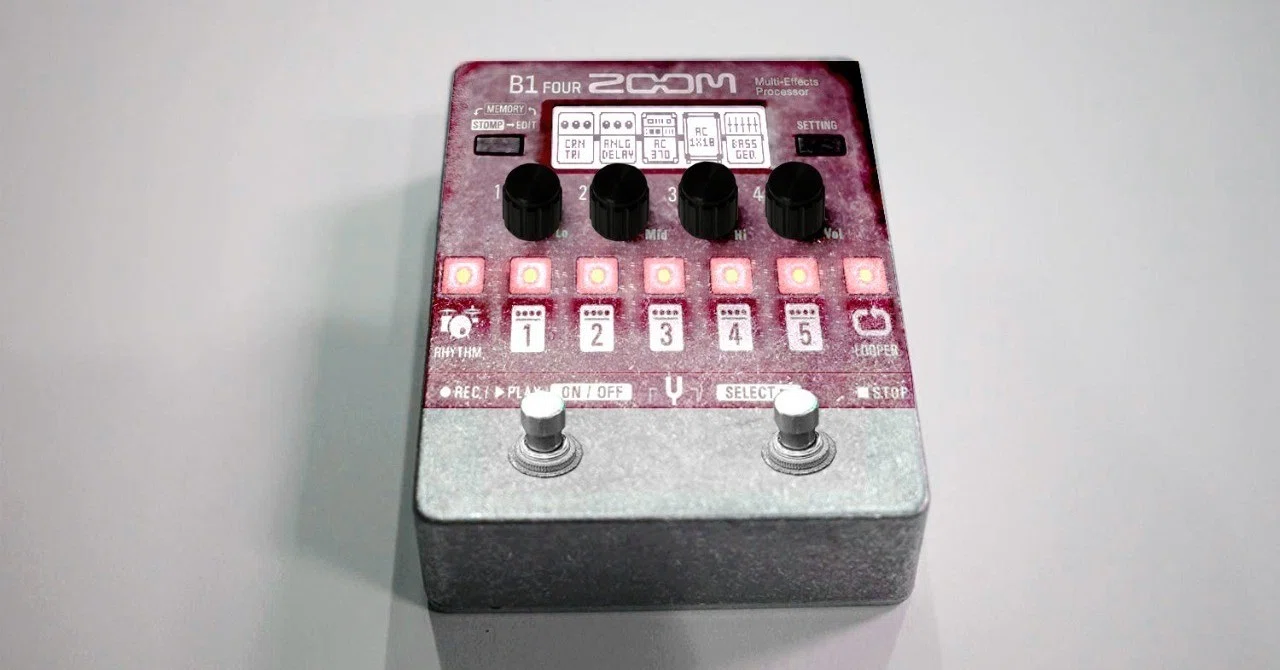 ZOOM B1 FOUR マルチエフェクトプロセッサー B1 FOUR / B1X FOUR ZOOM B1 FOUR マルチエフェクトプロセッサー B1 FOUR / B1X FOUR