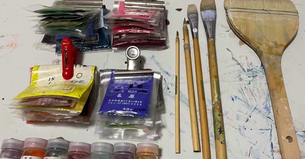 日本画材 日本画の素材について-美しい世界を創り出す秘密｜札幌日本画ラボ