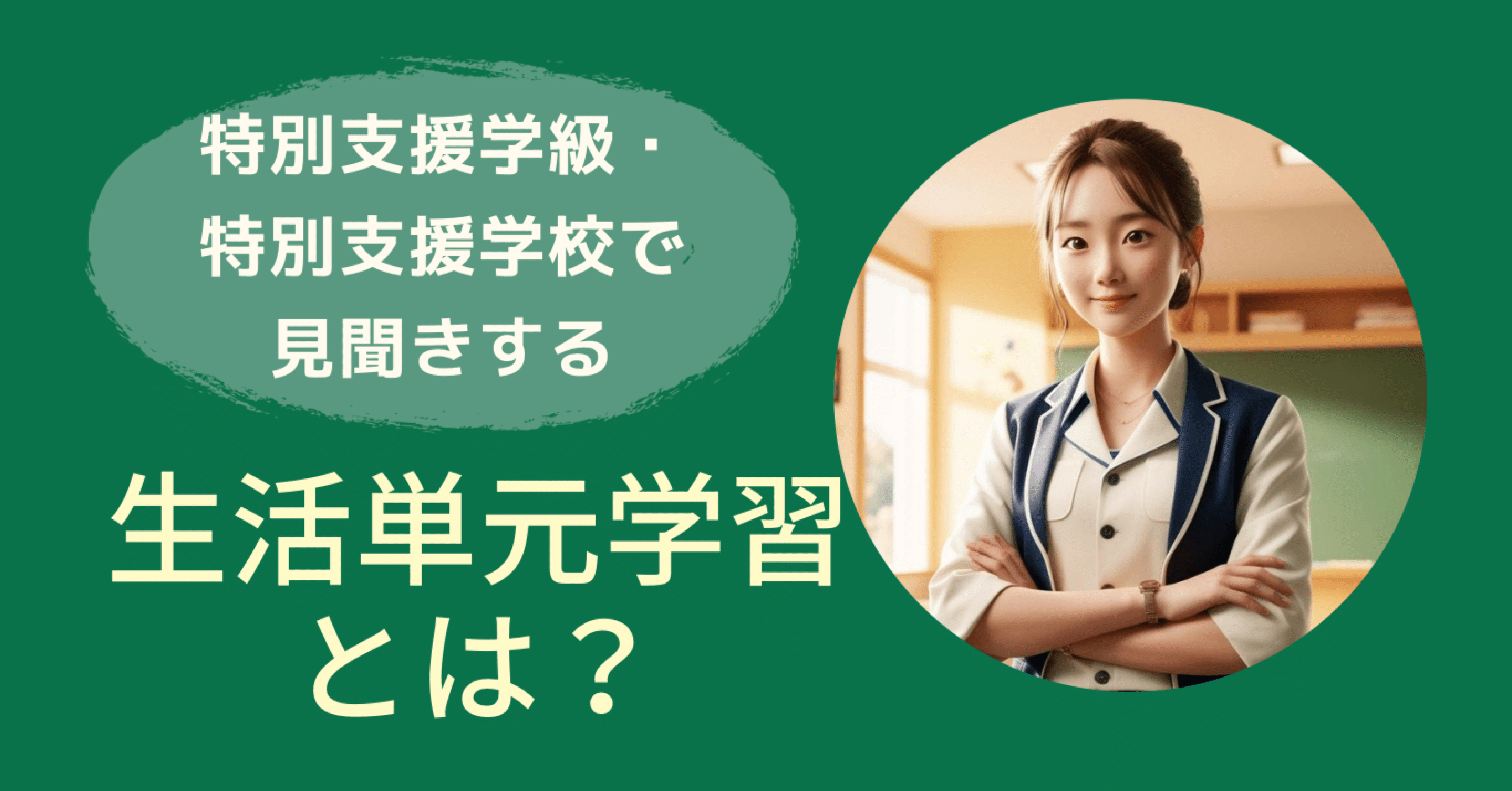 生活単元学習」とは？｜リップス┊︎特別支援教育に携わる先生