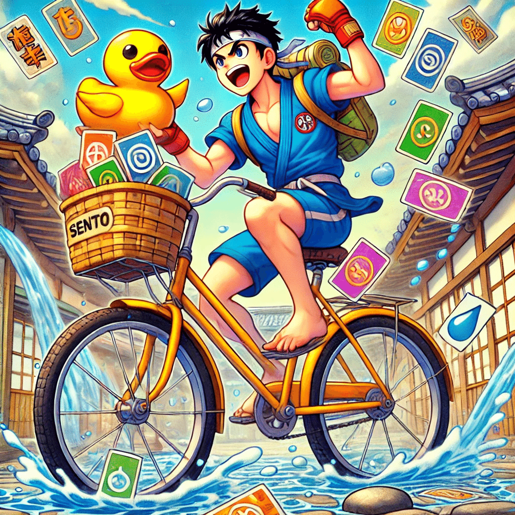 京都銭湯わく沸くトレカ大作戦の話｜カードキャプターまくら