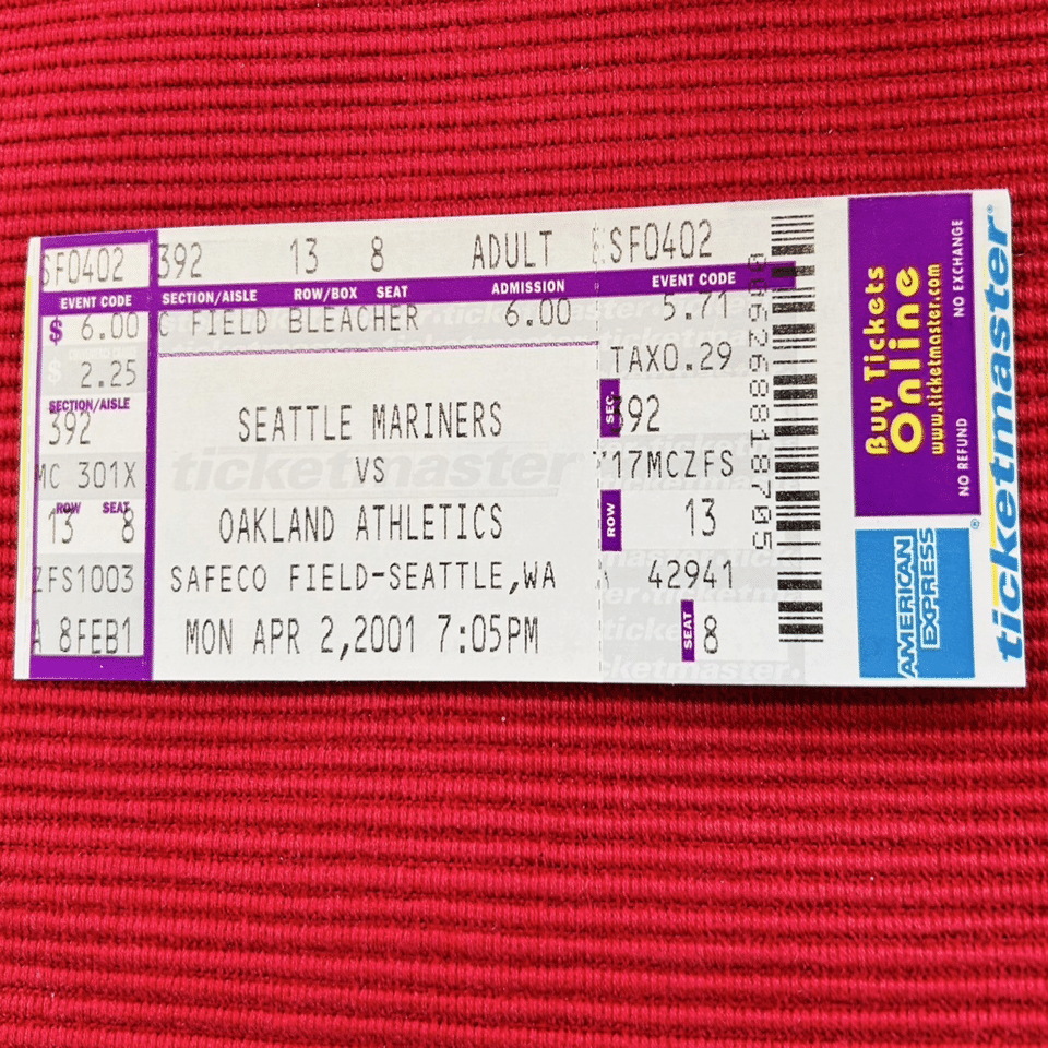 連載イチロー部屋のイッピン90. イチローメジャーデビューのサイン