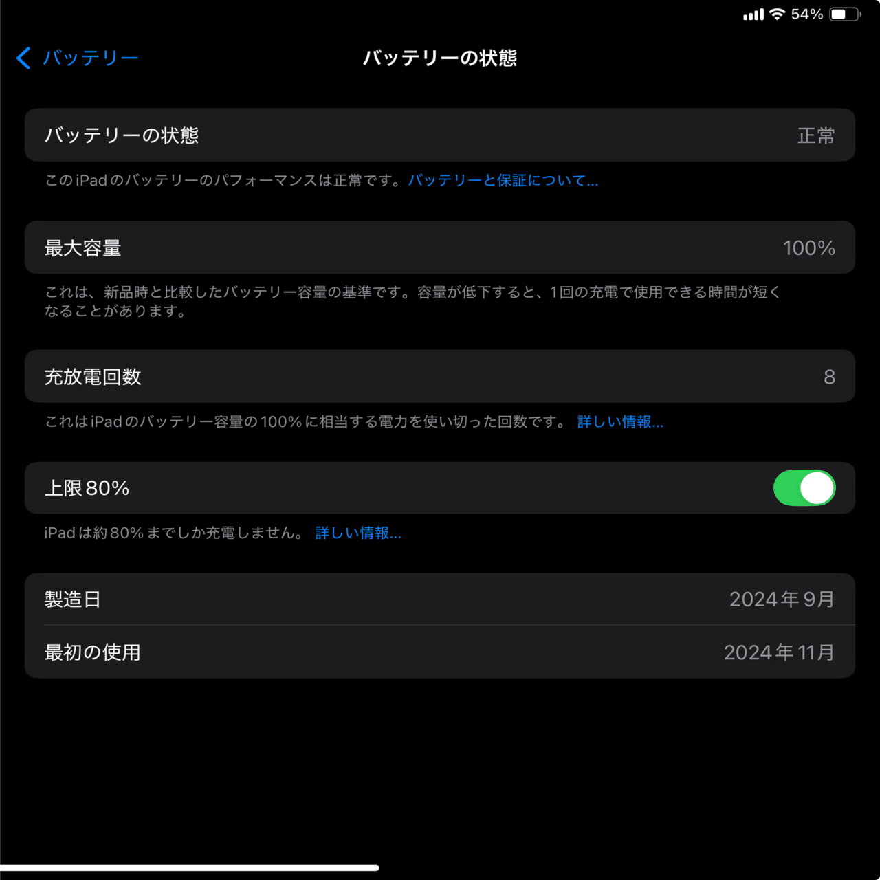 iPad mini A17 Pro wifi 第7世代保証残りバッテリー100% 結局iPad mini(A17 Pro)に買い替えた｜Toru