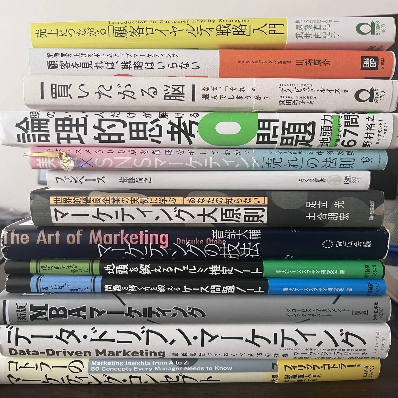 20代マーケターの本棚と思い出 ②積読編｜kyon