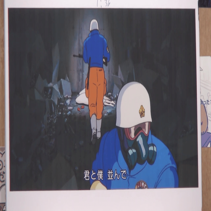 アニメ 毒ガス 自転車 ジブリ