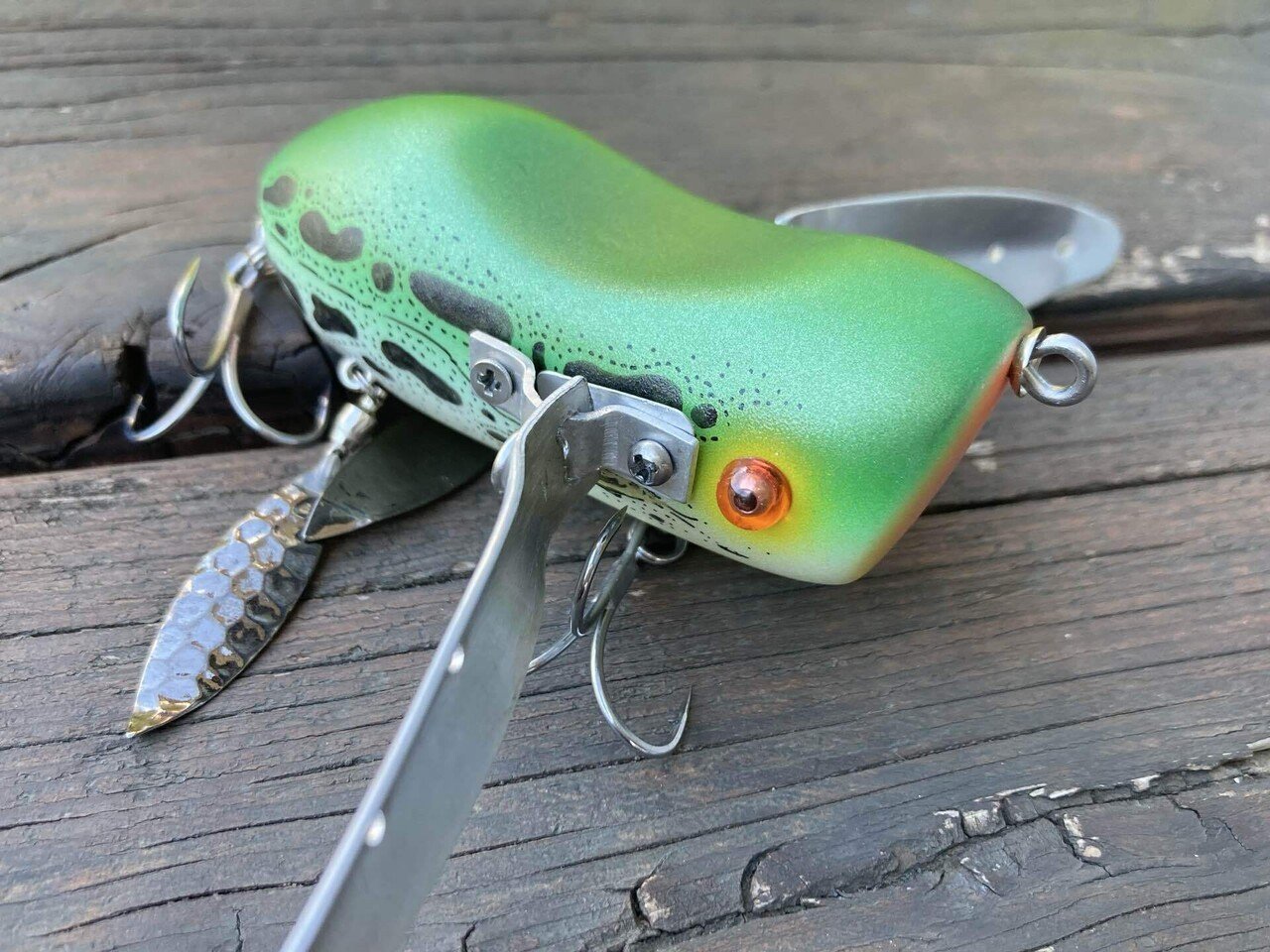 Nanabunnoni.】オリジナルルアー「ツインブレードクローラー」の解説