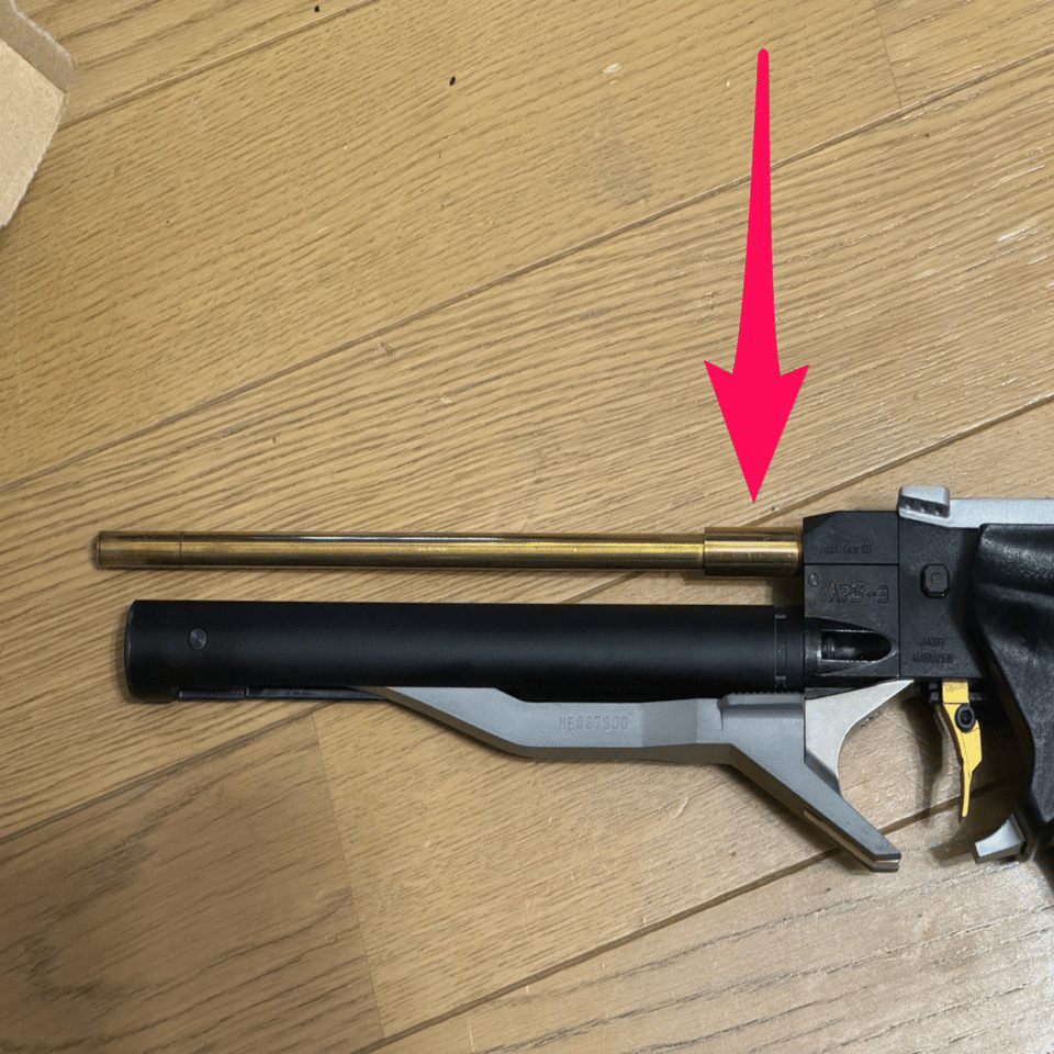 マルゼン APS-3 ダットサイトマウントを作った【3Dプリンタ