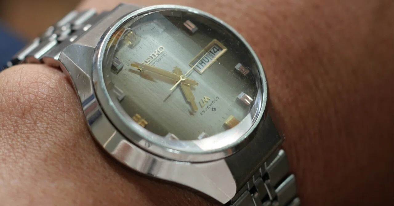 SEIKO スペシャル セイコー ブルー 9面カットガラス仕様 自動巻 