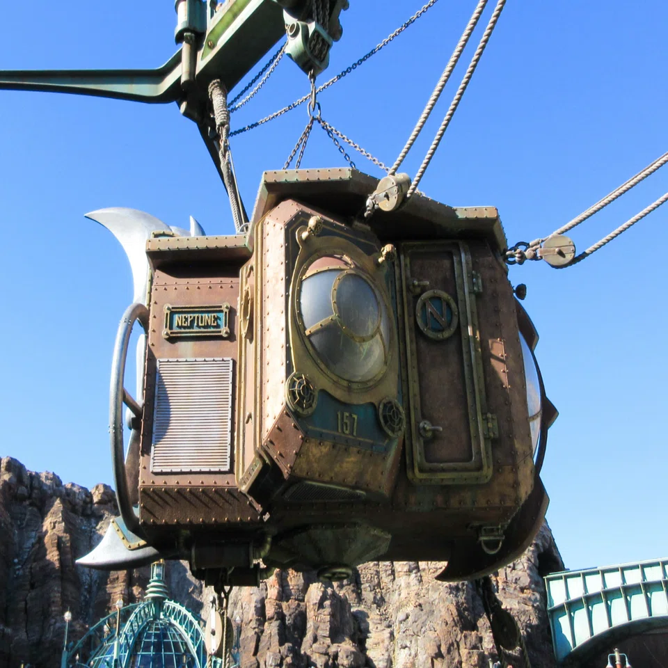 H*L様 ディズニー 海底2万マイル ネモ船長 クルー ヘルメット レプリカ ス 海底2万マイルとマーメイドラグーン｜シー・オブ・イマジネーション