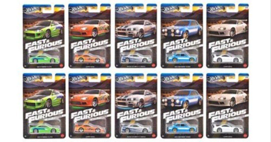 大人気のワイルドスピードシリーズがホットウィールから登場