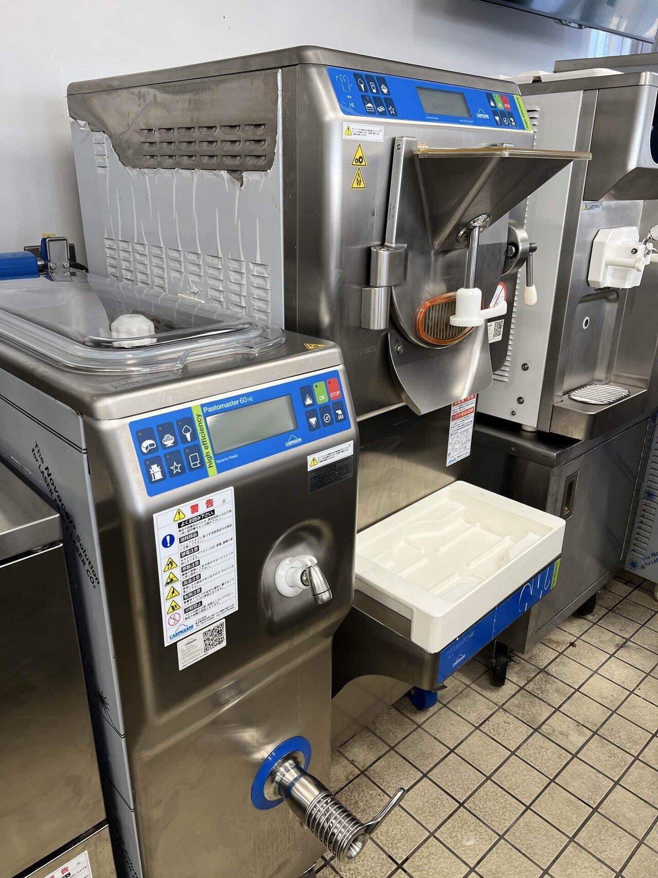アイスクリームプラスチックギア直接交換用2個、カルピジャーニ