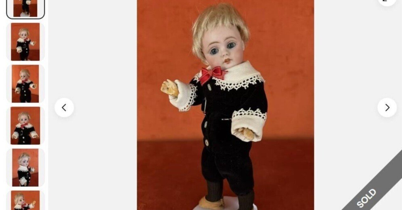 こんな人形が10万円超！？ドイツアンティークドールで差をつける輸入