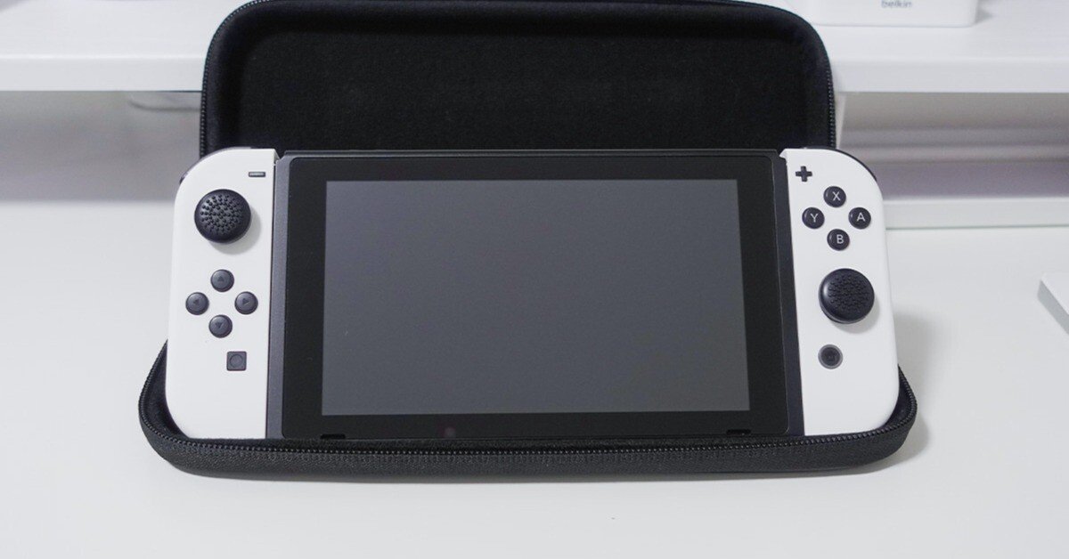 黒色(グレー）のSwitchを白色に改造！ドックも改造して、白デスク環境