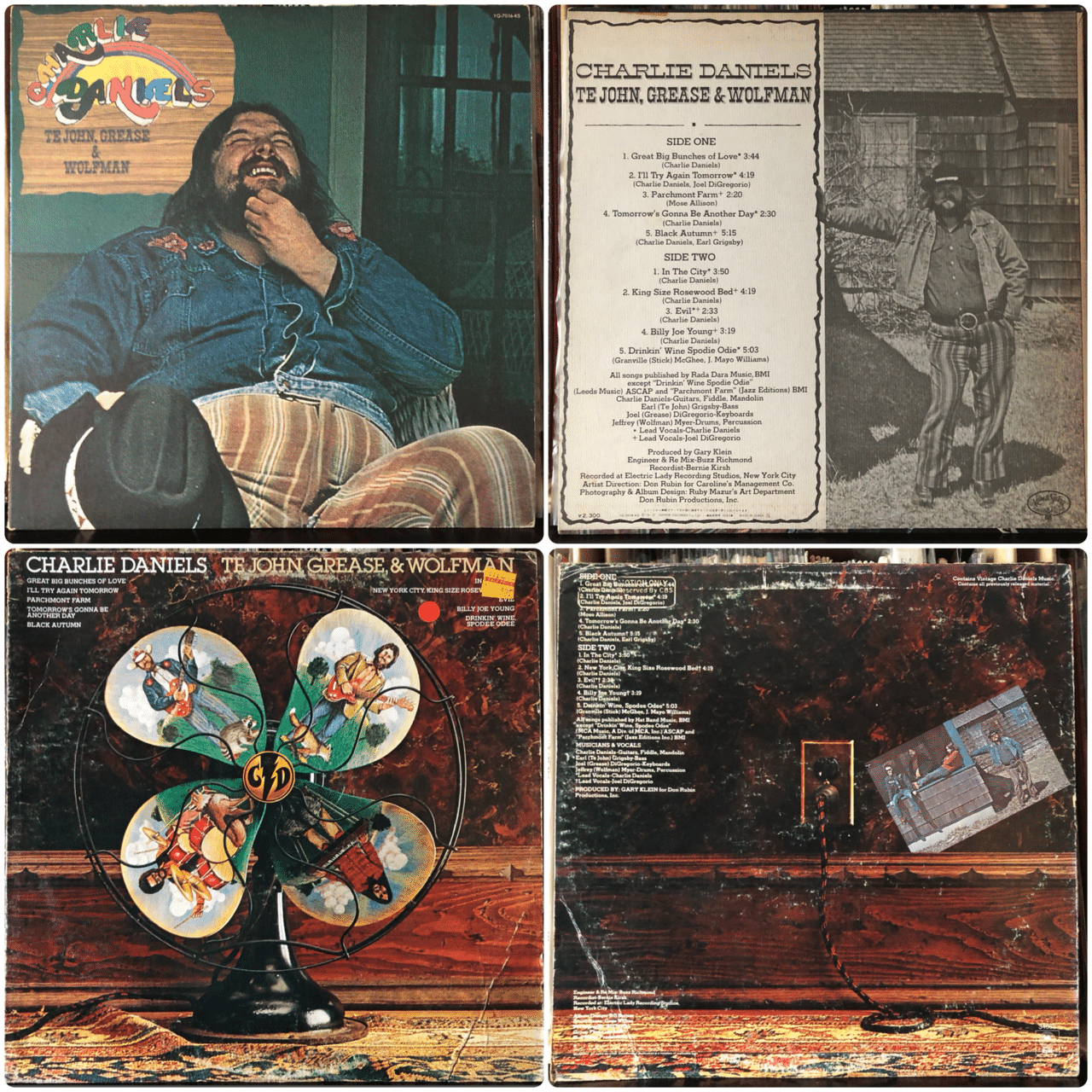 南部の巨漢チャーリー／チャーリー・ダニエルズ ('72)｜Takeshi Tada