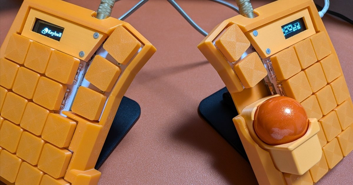 【新品】トラックボール付き分割キーボード Keyball39 有線 完成品 トラックボール付き 分割メカニカルキーボード Keyball39 オール