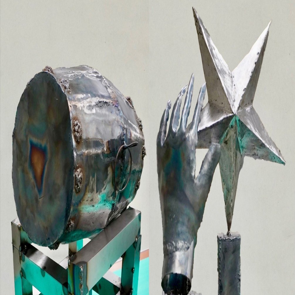 溶接アート作品を出品しました～機械制御科～｜愛知県立名古屋聾学校