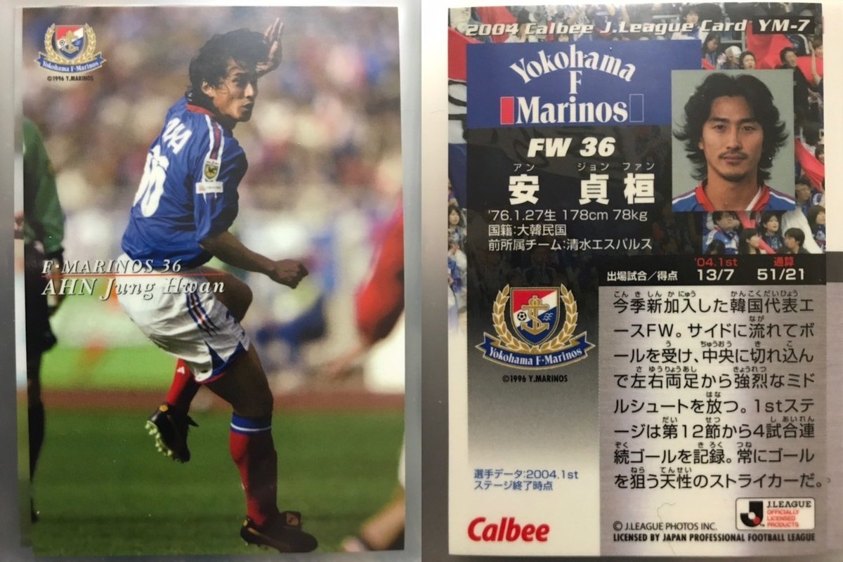 Jリーグチップスの思い出 2004｜今野隆之