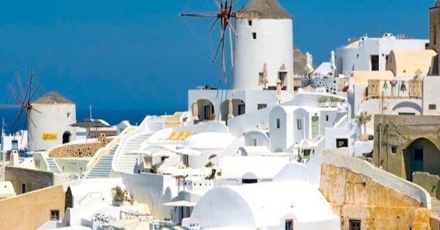 サントリーニ島6月の天気はこんな感じ。【ハイシーズンの始まり