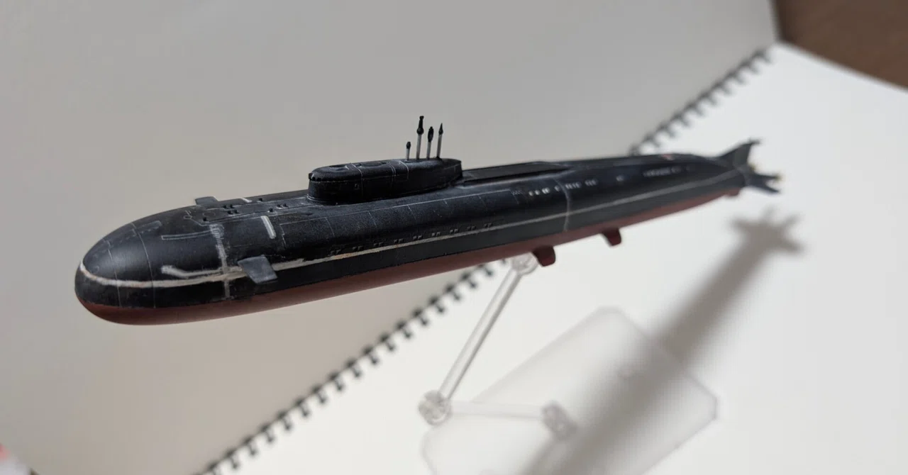 Plastic Model Production Log] Doyusha 1/700 Russian Navy Oscar II