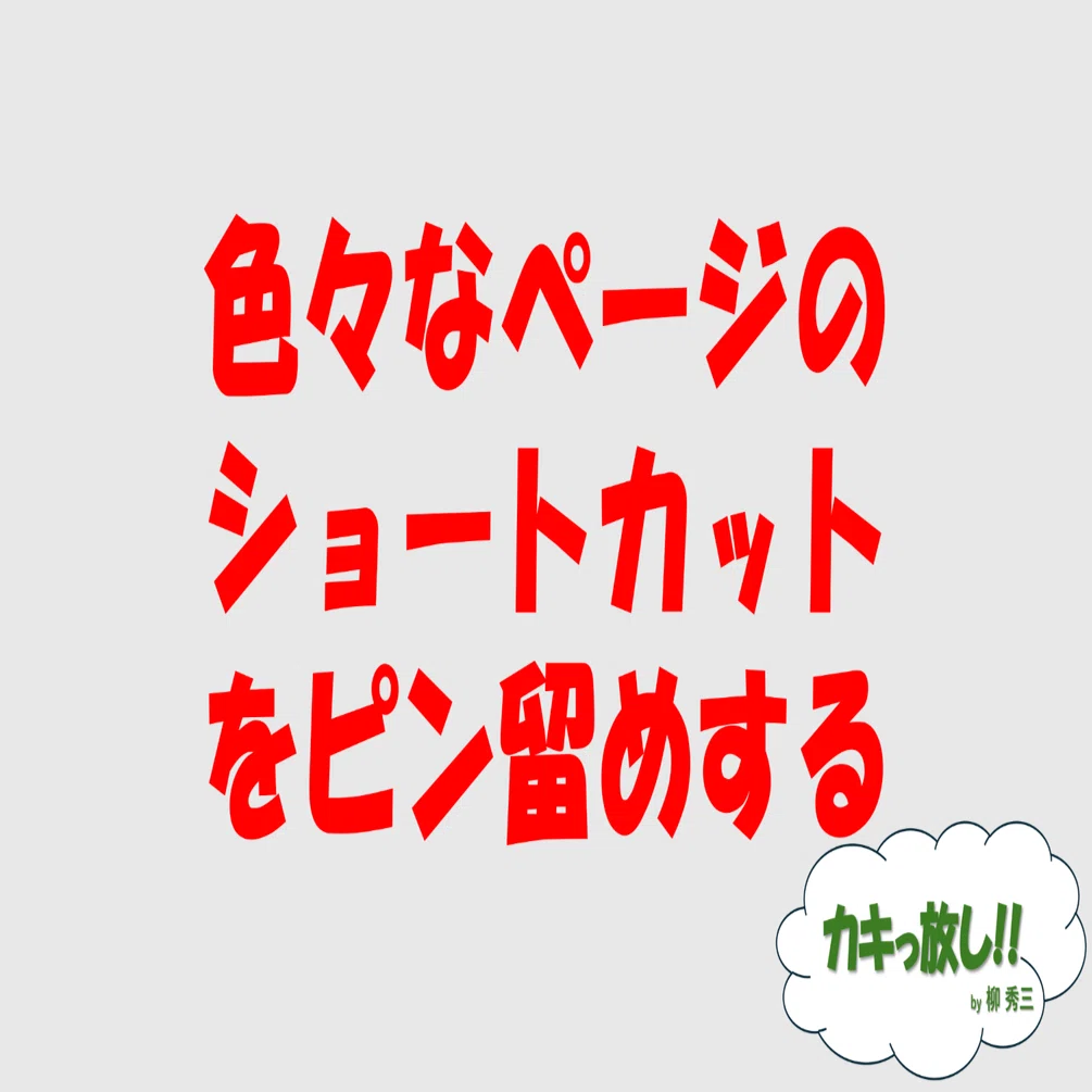0408.ページピン留め｜柳 秀三