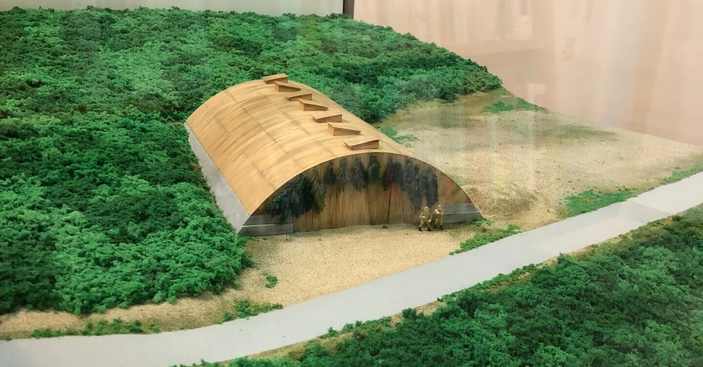 等負荷であれば鉄筋なしの掩体ができる」を地で行った松本市の半地下 