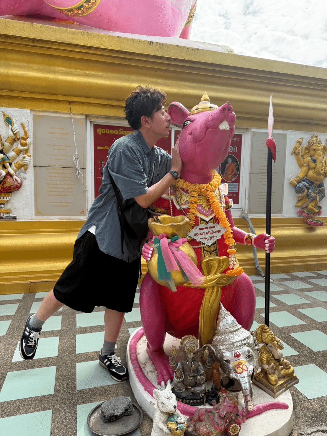 タイ旅行2024④ | ピンク・ガネーシャのハイスピードご利益について