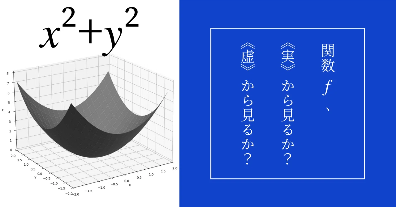 複素解析の寄り道（コーシー・リーマンの方程式）①｜Keshitan＠『量子 