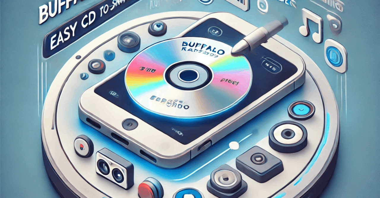バッファローラクレコ：スマホで簡単にCD取り込み、語学学習にも最適なCDレコーダー｜おすすめ商品/漫画紹介