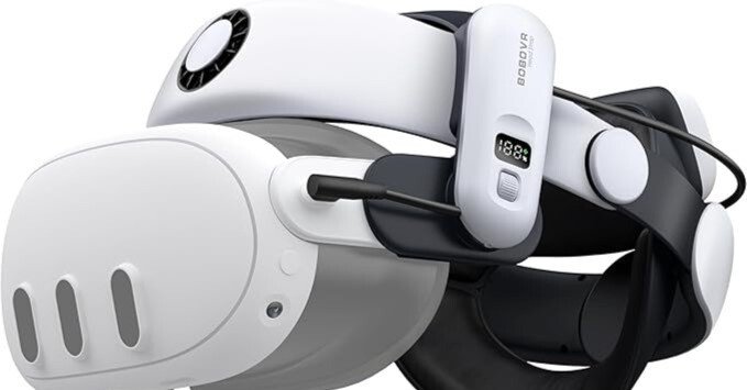  quest 3 / BOBOVRストラップ / バッテリー3個 セット BOBOVR S3 Pro バッテリーストラップ - Meta Quest 3 & Quest 3S 用