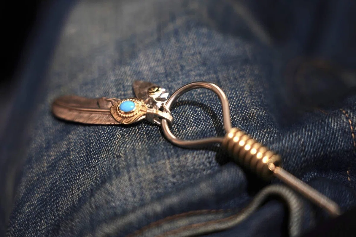 Jeff Decker designed keychain that goes well with goro