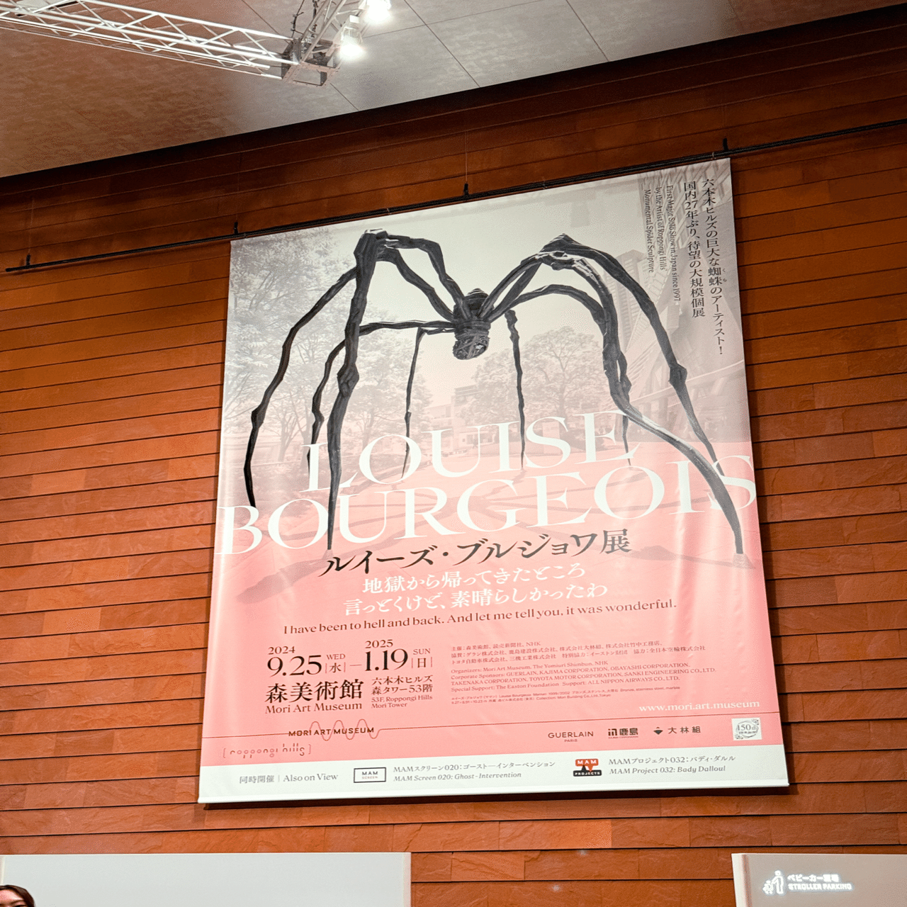 ルイーズ・ブルジョワにエネルギーをすべて吸い尽くされたはなし