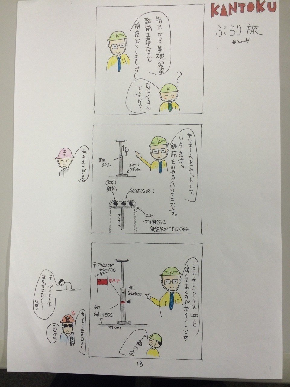 初めての現場監督のお仕事 ル Note