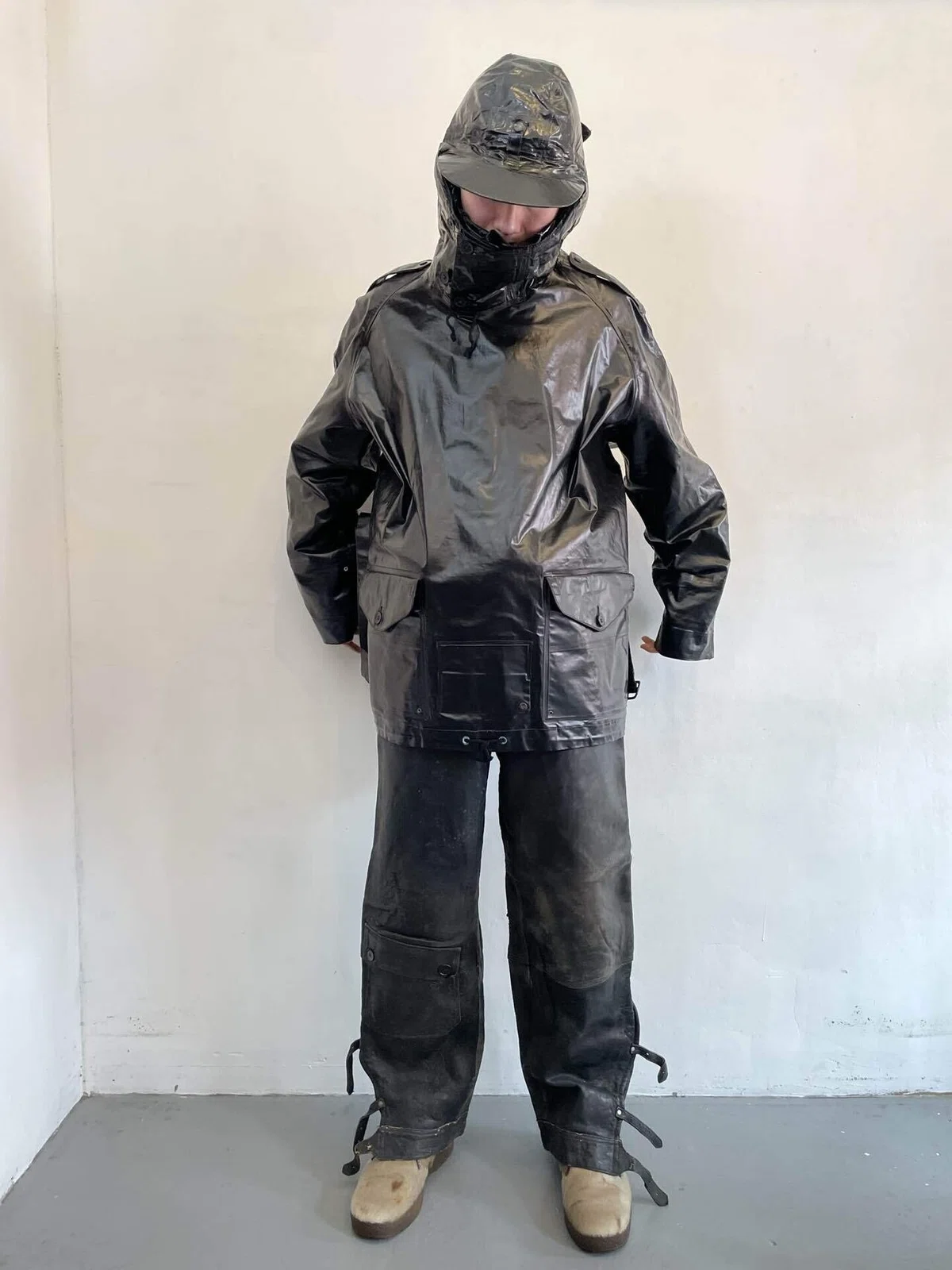 Pvc Smock ‘1963 Royal Navy PVC Smock|pukui.jpu