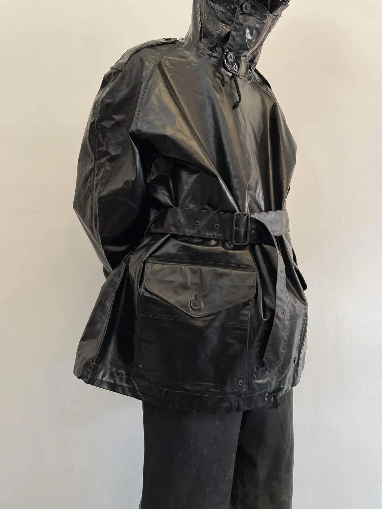 1963 Royal Navy PVC Smock｜paperpukui.jpu