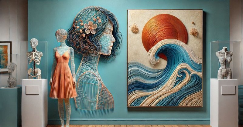 立体造形展覧会 - AIアート｜茜町春彦｜note