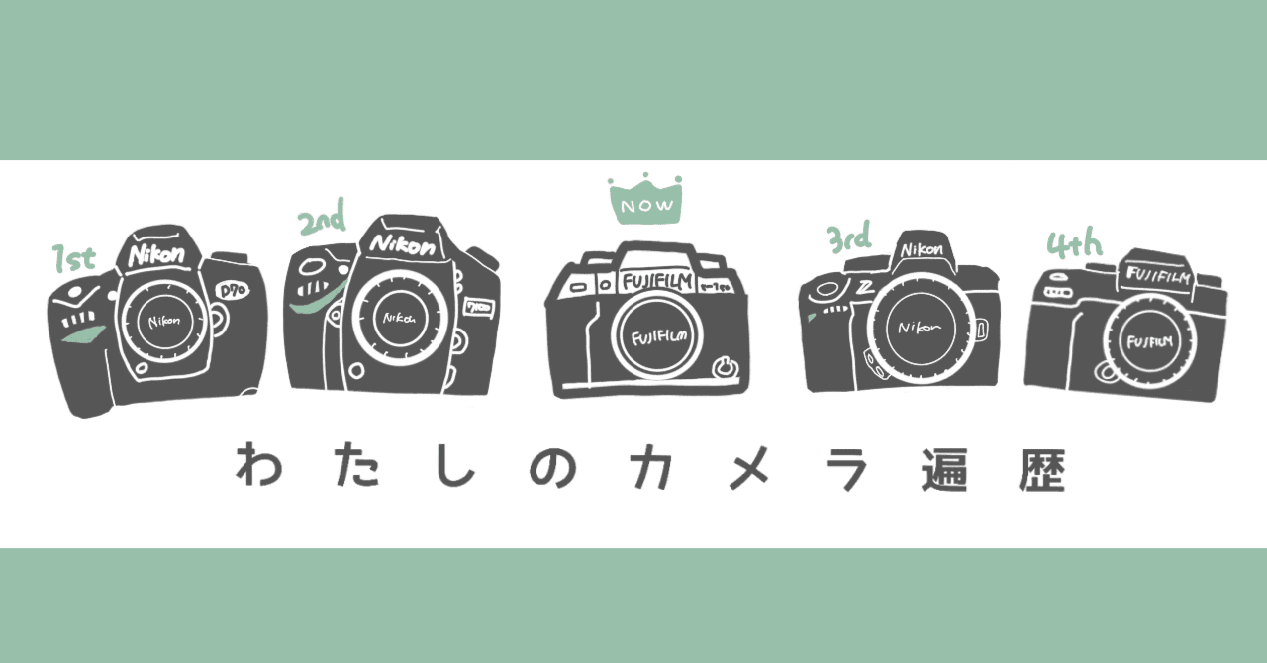わたしのカメラ遍歴|Cinita わたしのカメラ遍歴|Cinita